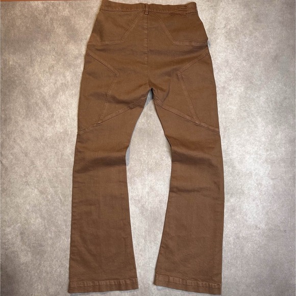 NWT ReVice Denim Jeans 32x34 Venus Star Flare Rocky Road Brown Y2K Flared - Picture 1 of 5